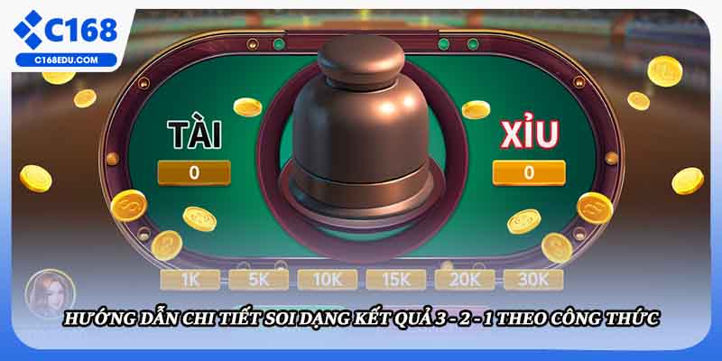 Hướng dẫn chi tiết soi dạng kết quả 3 - 2 - 1 theo công thức